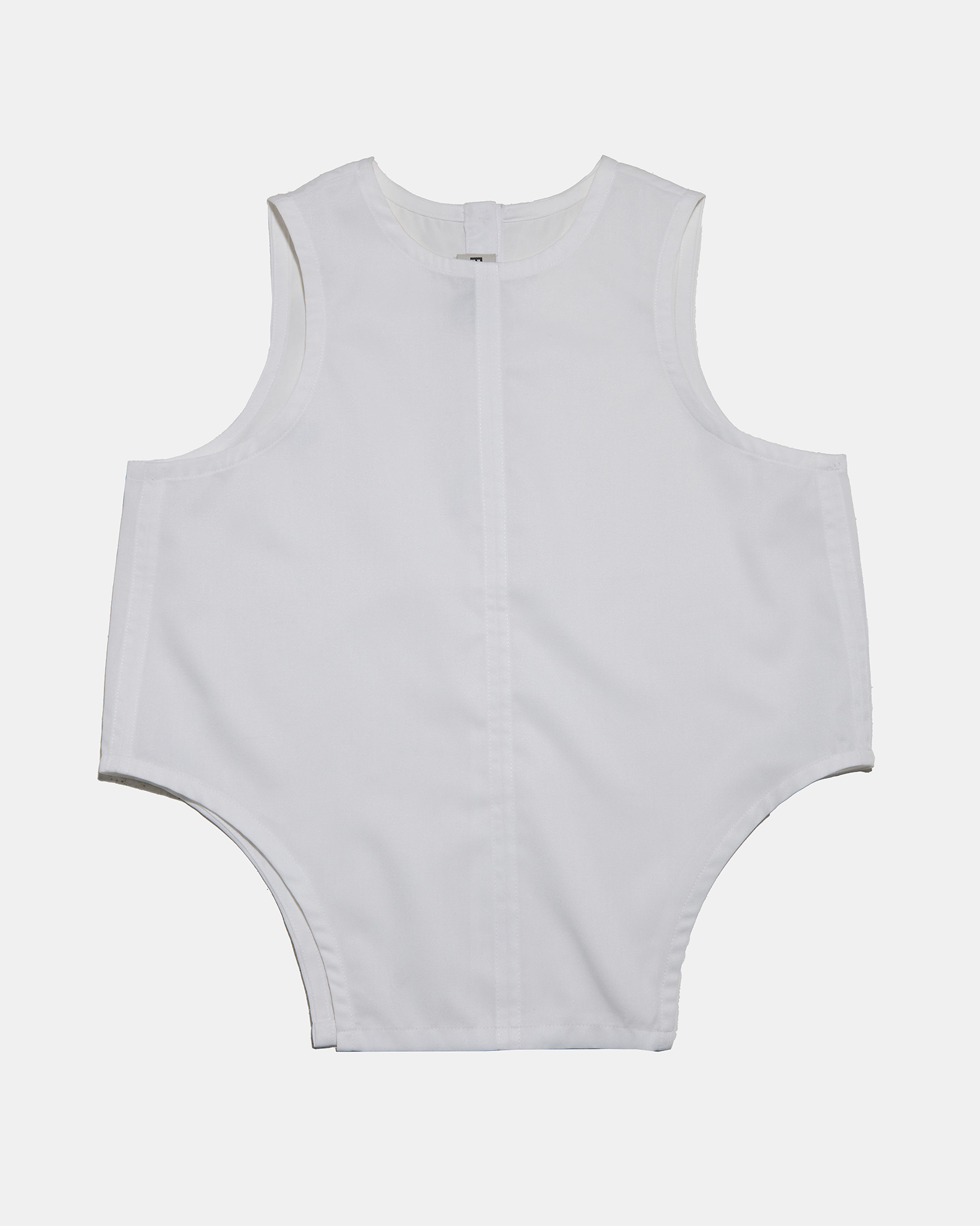 Valentina Woven Tank Top White