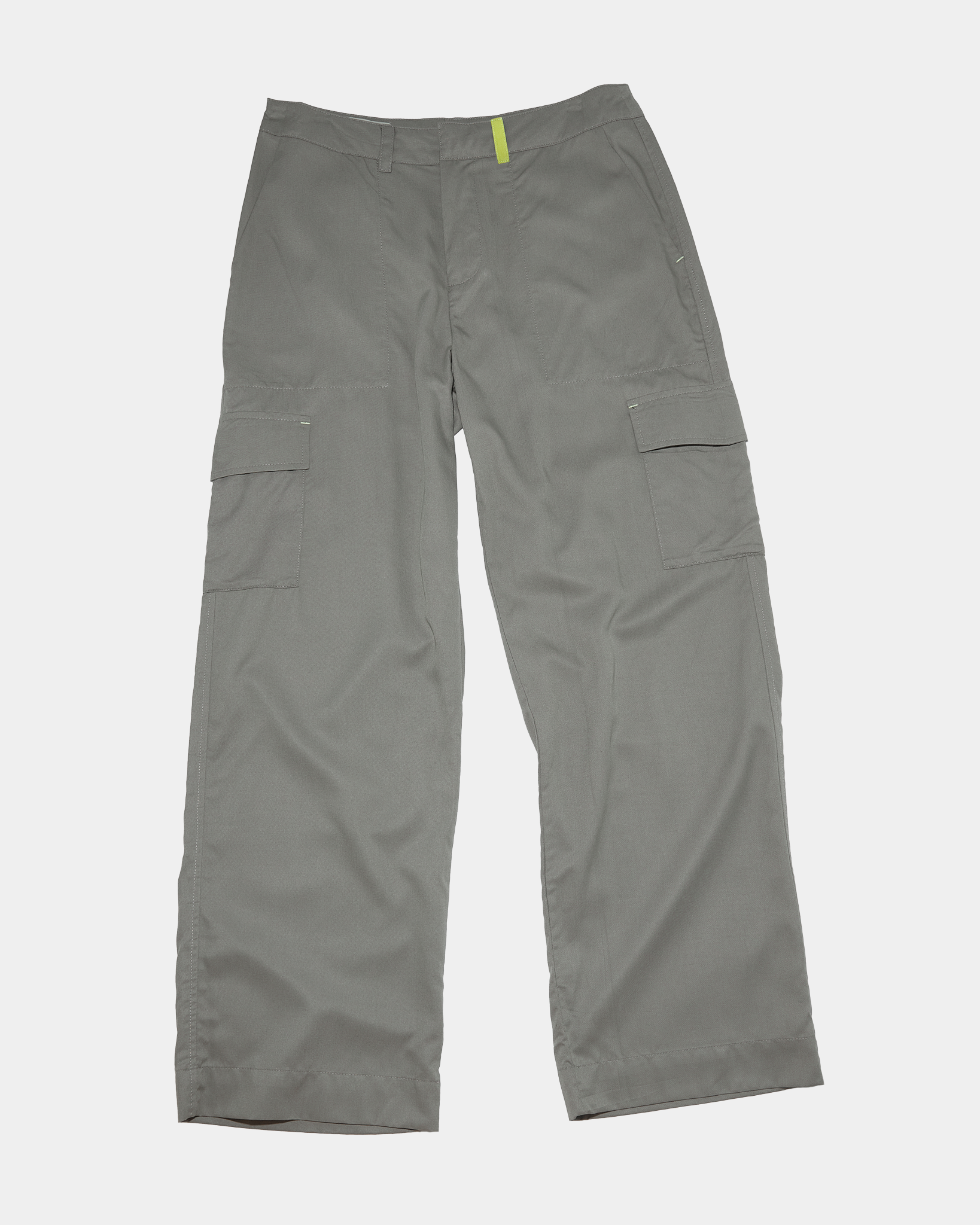 Ari Low Waist Cargo Pants Grey