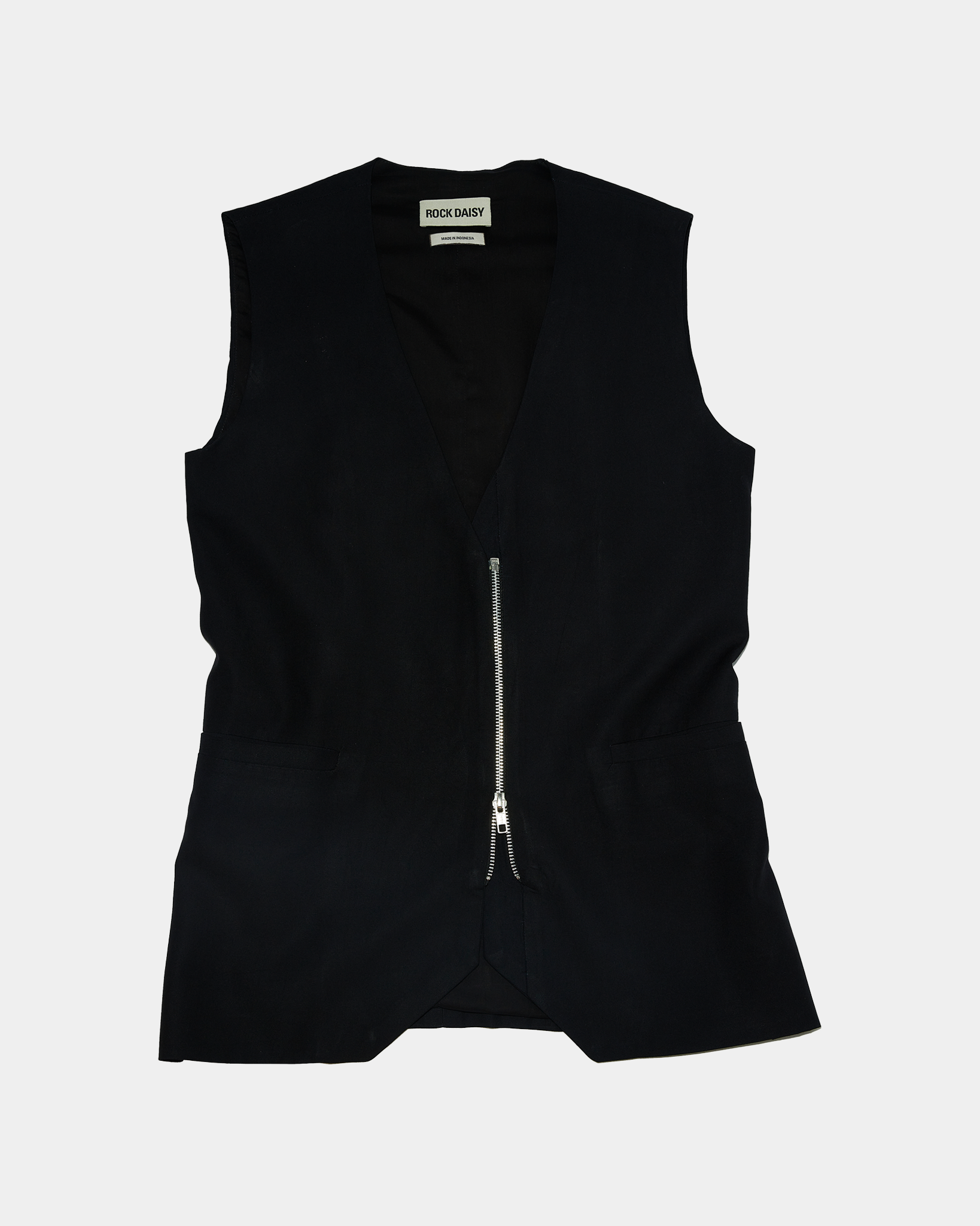 Paola Oversized Vest Black